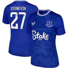 Castore Everton WSL Home Replica Shirt 2024-25 with Stenevik 27 Printing Womens