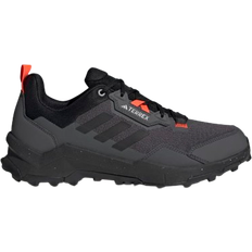 Laced - Women Hiking Shoes Adidas Terrex AX4 - Grey Six/Solar Red/Carbon