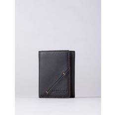 Lakeland Leather Allerdale Tri-Fold Wallet in Dark Brown