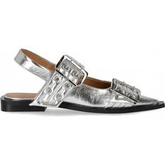 Silver - Women Low Shoes Ganni Feminine - Silver