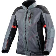 LS2 Motorcycle Jackets LS2 Alba Ladies Textile Jacket Dark Grey Black Woman