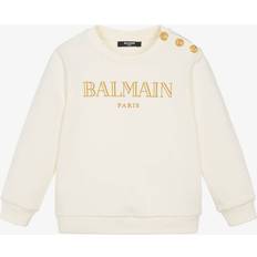 Balmain Sweater Kids color Yellow Cream