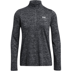 Running - Women Jumpers Under Armour Women's Tech Twist ½ Zip - Black/White