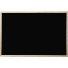 KAV 600 900mm Wall Mounted Wooden Frame Bulletin Chalk