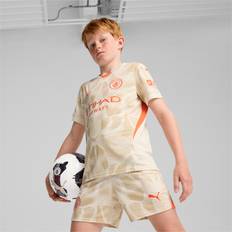 Junior - Manchester City FC Game Jerseys Puma Manchester City FC 2024/25 Goalkeeper Shirt Junior White Kids 15-16Y