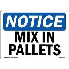 SignMission OS-NS-A-1218-L-14234 12 OSHA Notice Mix