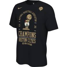 Boston Celtics T-shirts Nike Men's Boston Celtics 2024 Nba Finals Champions Locker Room T-Shirt Black