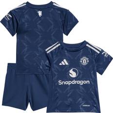 Junior - Manchester United FC Football Kits Adidas Manchester United 24/25 Away Baby Kit Kids