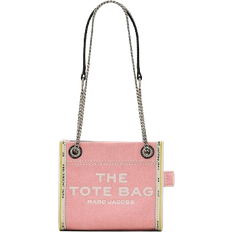 Marc Jacobs The Denim Chain Crossbody Tote Bag - Ribbon PInk