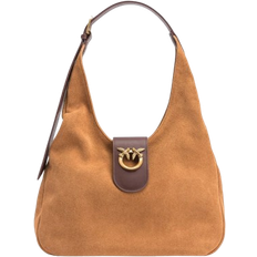 Pinko Mini Hobo Bag - Brown