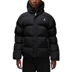 Nike Men's Jordan Essentials Puffer Jacket - Black/Sail