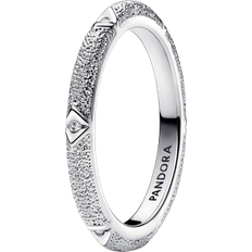 Pandora Me Texture Ring - Silver/Transparent