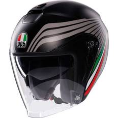 AGV Irides E2206 Open Face Helmet Black