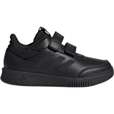 Adidas Kid's Tensaur Hook and Loop Shoes - Core Black/Core Black/Grey Six