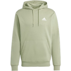 Adidas Polyester Jumpers Adidas Essentials Fleece Hoodie - Tent Green