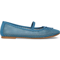 Platform - Women Ballerinas Zodiac Idra Mary Jane Bow - Blue