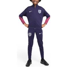 England Football Kits Nike England Tracksuit Purple Kids