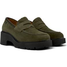 Green - Women Loafers Camper Milah Casual for Women Green, 4, Suede