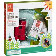 Toysmith Beetle & Bee Little Birder Set, A Kid's Guide to Birds, Outdoor Adventure for Boys and Girls Ages 5