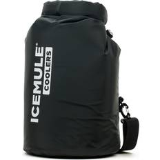 Icemule Classic Large Collapsible Backpack Cooler Hands Free, 100% Waterproof, 24 Hours Cooling, Soft Sided Cooler for Hiking, Camping & Fishing, 20 Liter, Fits 18 Cans Black