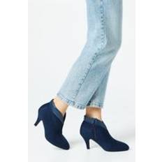 Wallis Ashleigh Soft Pointed Shoe Boots Navy