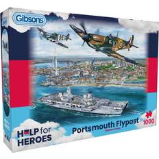 Gibsons Portsmouth Flypast 1000 Pieces