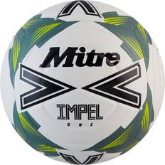 Mitre Impel One Football - White/Black/Sage Leaf