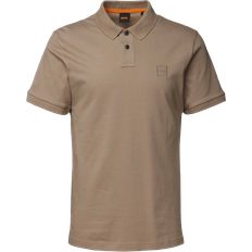 Brown - Men Polo Shirts Hugo Boss Men's Passenger Polo Shirt - Open Brown