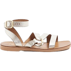 Gold Slippers & Sandals River Island Hardware Gladiator - Gold