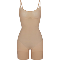 SKIMS Everyday Sculpt Mid Thigh Bodysuit - Clay