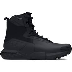 13.5 - Men Boots Under Armour Valsetz Waterproof Zip Tactical Boots - Black/Jet Grey