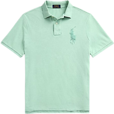 Ralph Lauren Classic Fit Big Pony Mesh Polo Shirt - Celadon