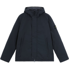 Stone Island Micro Twill Hooded Jacket - Black