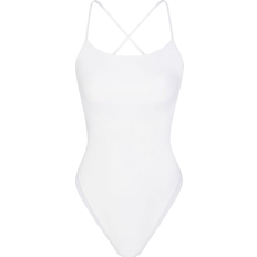 SKIMS Signature Swim Cami One Piece - Snow