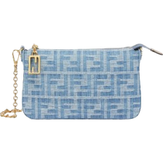 Fendi Baguette Pouch - Light Blue