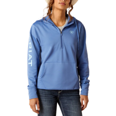 Ariat Tek 1/2 Zip Hoodie - Dutch Blue