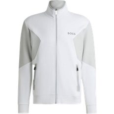 HUGO BOSS Skaz 1 Zip Up Sweatshirt - White