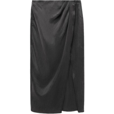 Mango Desert Lyocell Skirt - Black