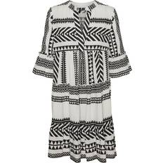 Vero Moda Dicthe Midi Dress - White/Snow White