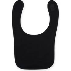 Larkwood Baby Unisex Plain & Contrast Bib Pack of 2