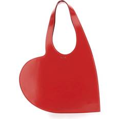 Coperni Mini Heart Shopper Bag Leather Red