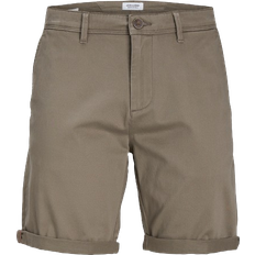 Jack & Jones Regular Fit Chino Shorts - Brown/Bungee Cord