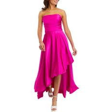 Taylor Women's Asymmetric Sleeveless Satin Gown - Byzantine