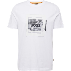 Hugo Boss Te Urban Logo Artwork T-shirt - White