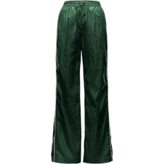 Nike Women's Windrunner High Waisted Woven Open Hem Trousers - Gorge Green/Sail