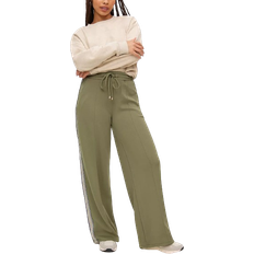 Tu Straight Leg Glitter Side Stripe Joggers - Khaki