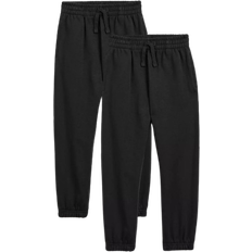 Tu Kid's Joggers 2-pack - Black