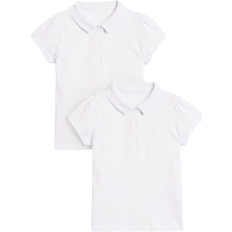 Tu Kid's Perfect Polo Tops 2-pack - White