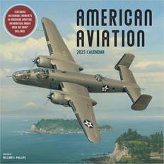 TF Publishing 2025 TF Publishing American Aviation 12" 12" Monthly Wall Calendar 25-1116