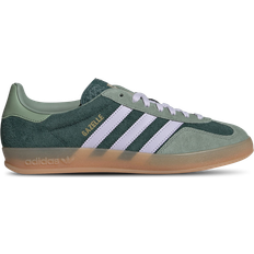 Green - Women Trainers Adidas Gazelle Indoor - Mineral Green/Silver Dawn /Silver Green